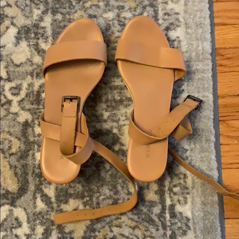 Nisolo Sarita Wooden Wedge Sandal